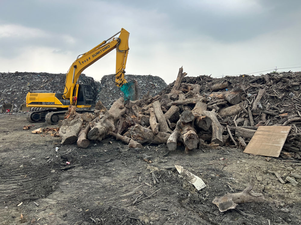 台南樹枝木材破碎