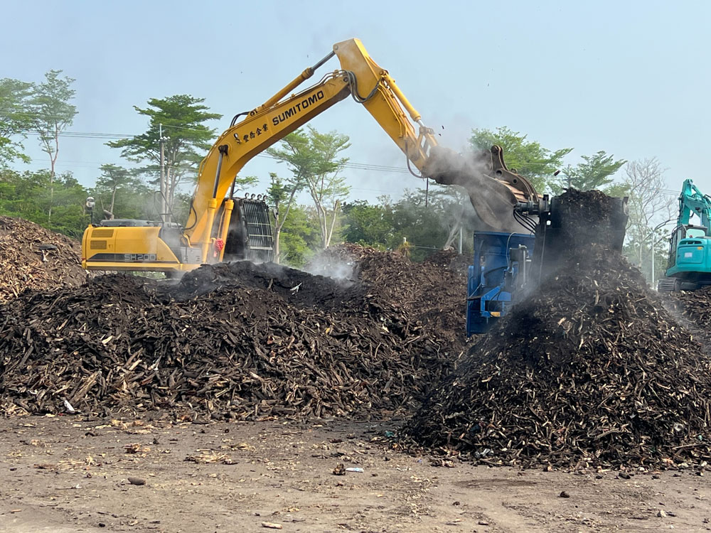 台南樹枝木材破碎