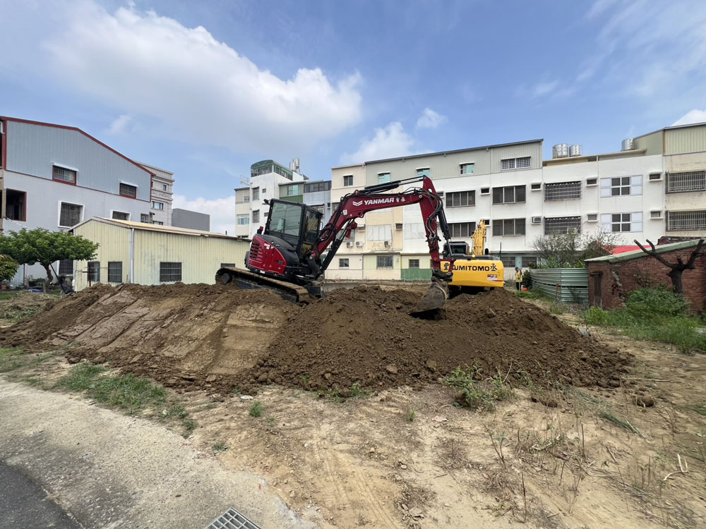 善化基礎開挖回填